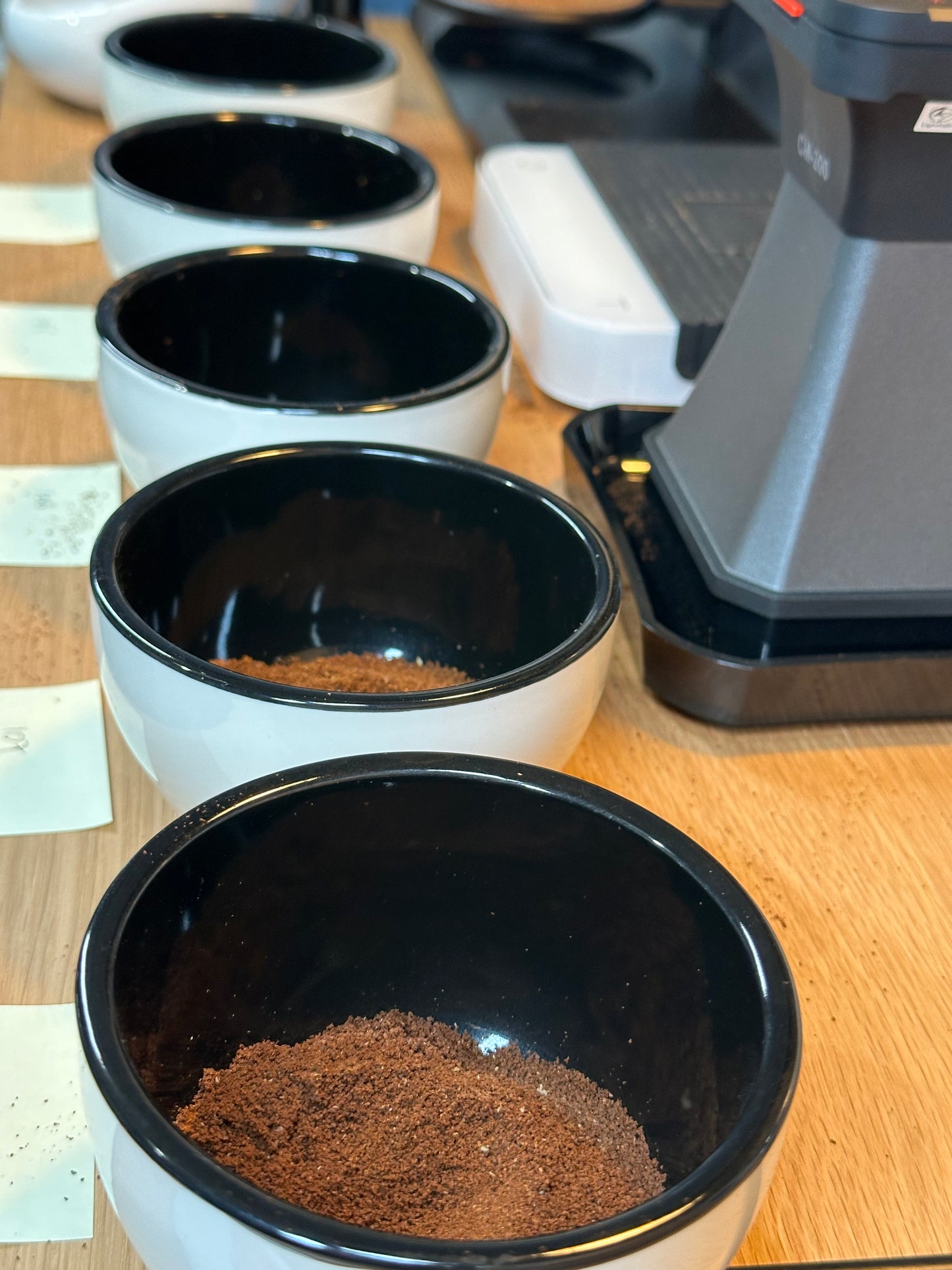 Ground coffee analysis